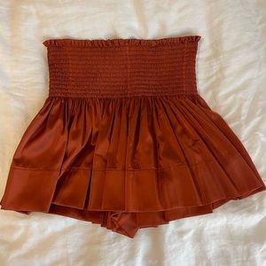 Natural Life Burnt Orange Skort